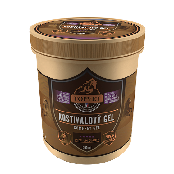 Kostivalový gel 500 ml