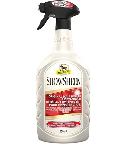 Lesk a rozčesávač na srst, hřívu i ocas Absorbine ShowSheen