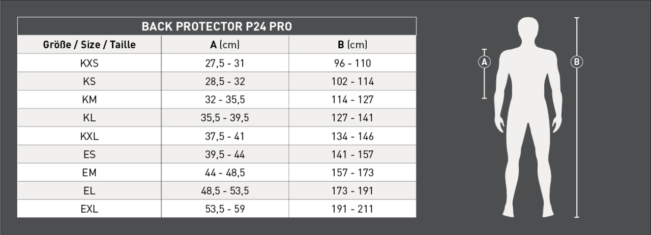 Chránič páteře SWING P24 PRO