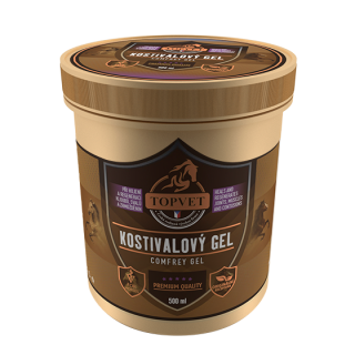 Kostivalový gel 500 ml